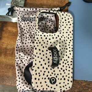 Mocha dot loopy case- IPhone 14 Pro